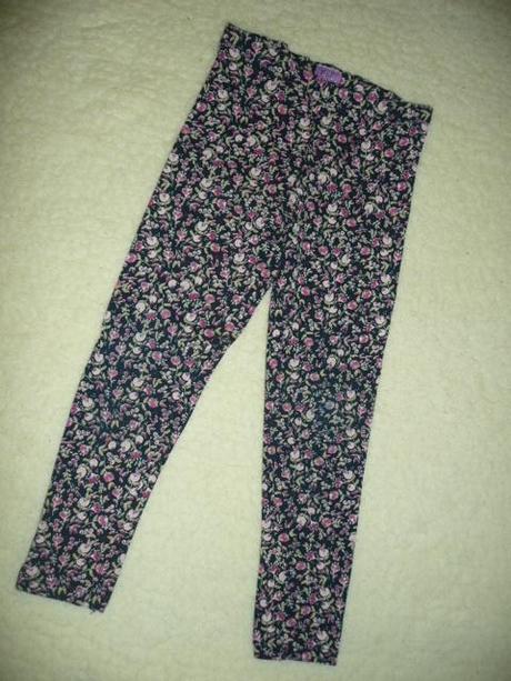 Leginy 3ks 110/116 leginy  5/6 let, 104–116