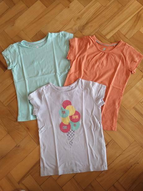 3 trička vel.98/1o4, lupilu,98
