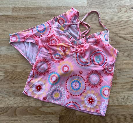 Plavky dvojdílné tcm vel. 40/42, tcm,40