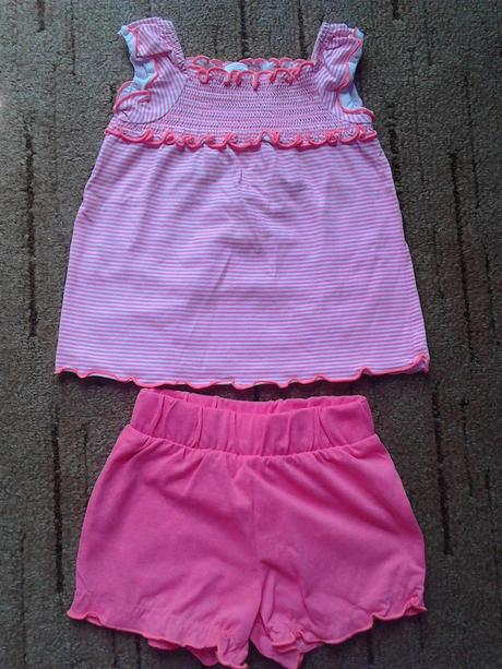 Letní tílko a kraťasy., baby club,68