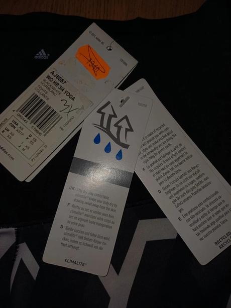 Nové legíny 3/4, vel xs, adidas, xs