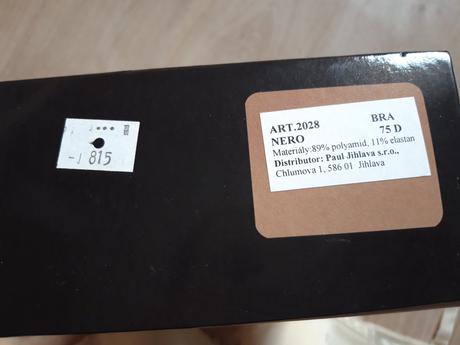 Luxusní podprsenka rocca intimo, 75d