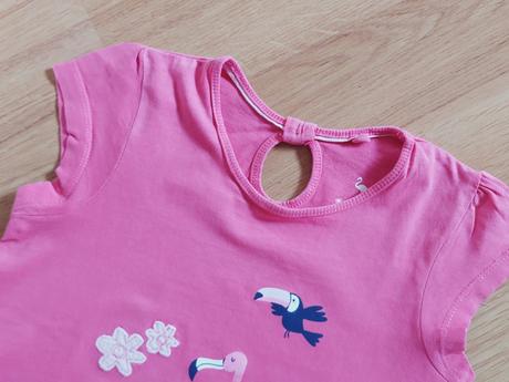 Tričko triko lupilu růžové-plameňáci, vel. 110-116, lupilu,110