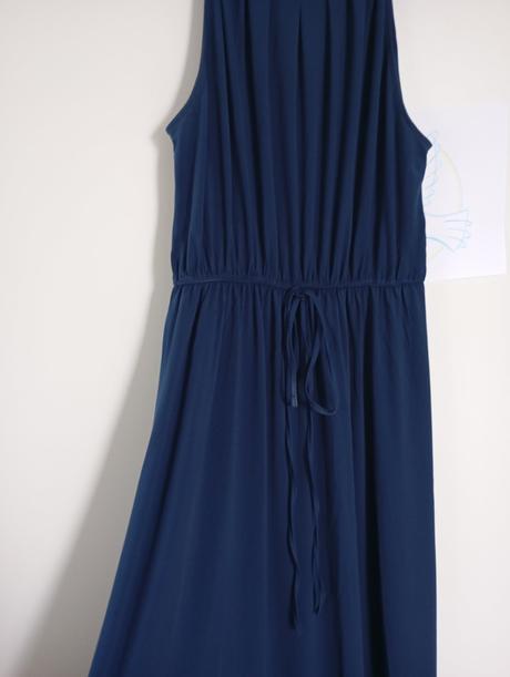 Nádherné tmavě modré boho šaty, gate,40