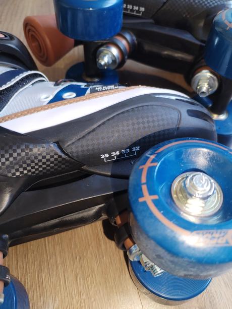 Dětské kolečkové brusle vel 32-35, 