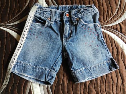 Kraťasy riflové, pumpkin patch,86