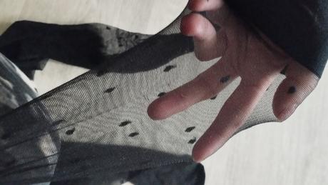 Silonky s puntíky, gate,l