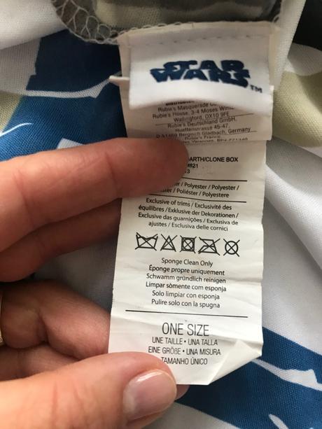 K10/ kostým star wars - v.cca 6/ 8 let,