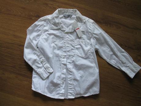 Bílá košile vel.104, lindex,104