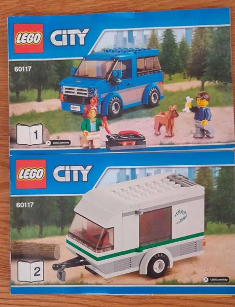 Lego city 60117, pouze 1x složené,