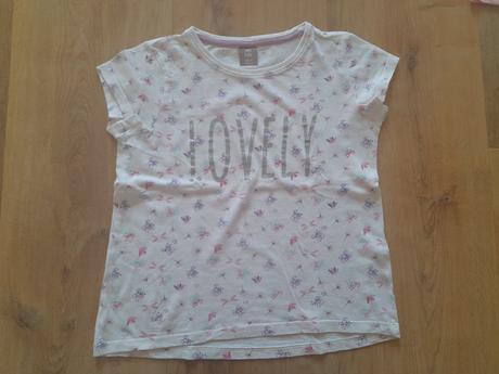 7x tričko, krátký rukáv, vel 122/128, 122