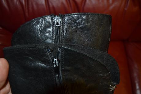 Italské kožené kozačky vel.38, 38