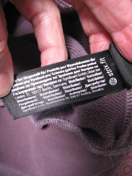 Dámská, dívčí bavlněná fialová mikina, s