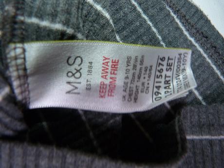 Ms žebrované tričko vel.140, marks & spencer,140