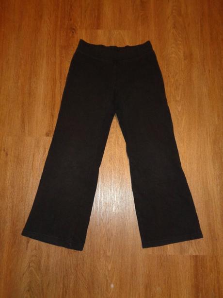 Slušivé černé tepláky, h&m,122