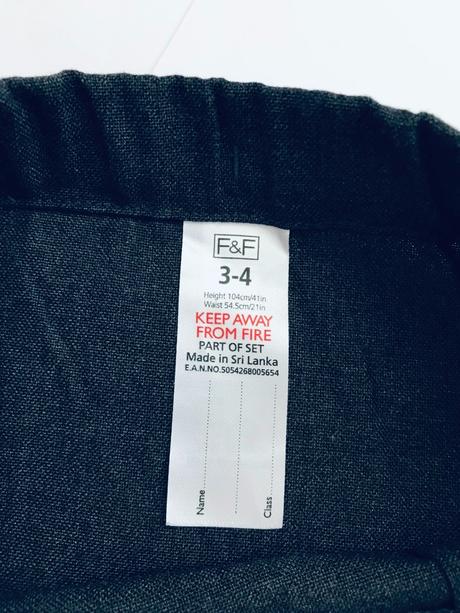 Sukně skladaná - v.3/4 roky, f&f,104