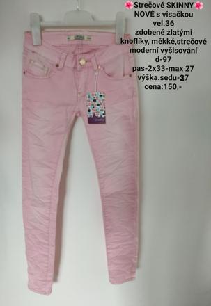 Skinny-nové, vel.36- s, 36