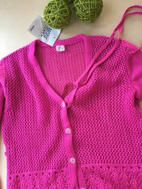 Nový růžový svetřík, vel xs/s, quelle, quelle,xs