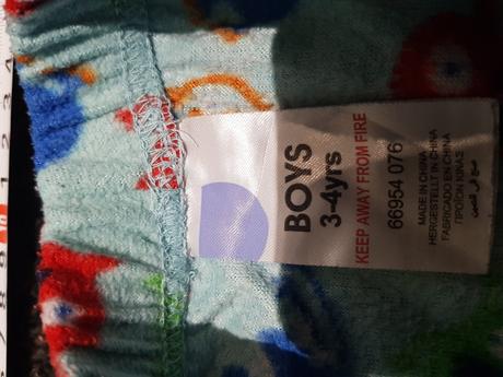 Chlapecké fleesové kalhoty velikost 3-4 roky., 98