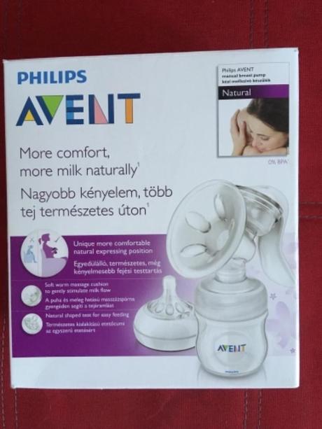 Avent manuální odsávačka mléka s lahví, 