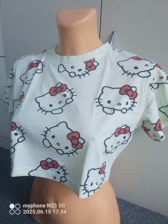 Crop-top zn."sanrio" hello kitty vel."134-140", sanrio,134