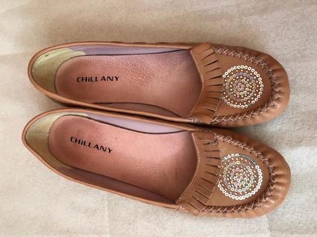 Ruzove kozene mokasinky na malem podpadku 37, 37