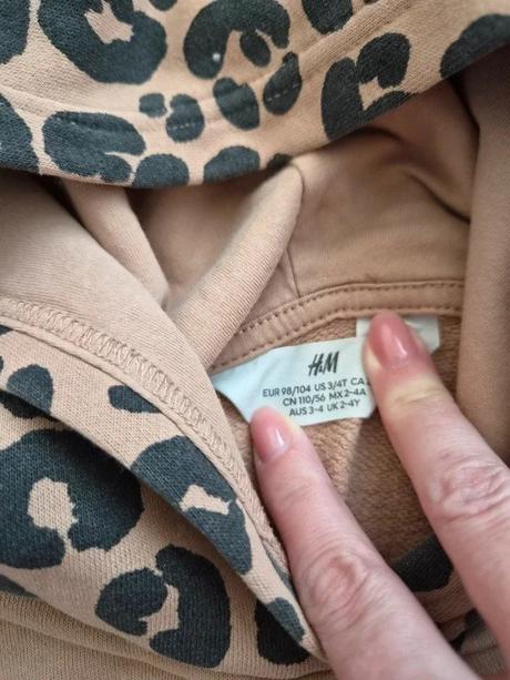 Mikina h&m, vel. 98/104, h&m,98