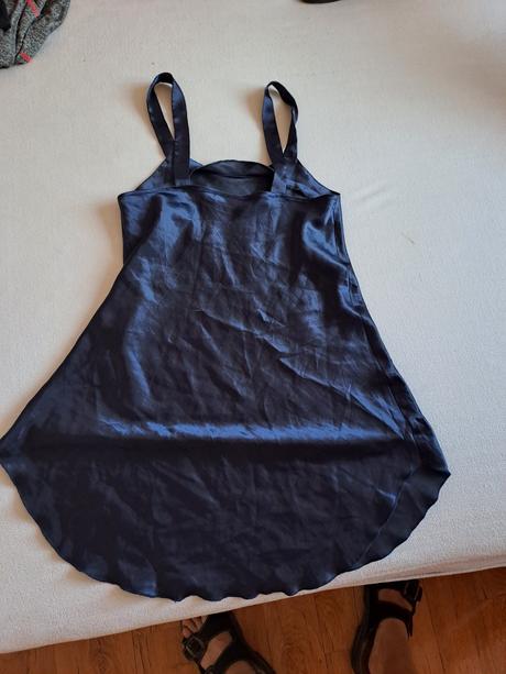 Saténová noční košilka, vel, m, m