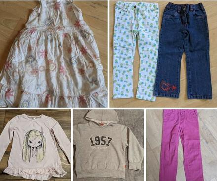 Dívčí oblečení vel 104, 104–116