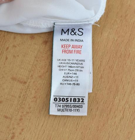 Šaty vel. 10 - 11 let, marks & spencer,146