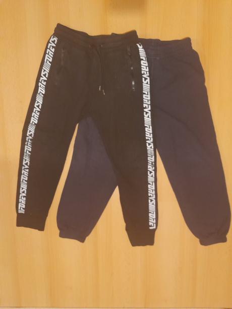 Tepláky, vel. 134, 2 kusy, h&m,134