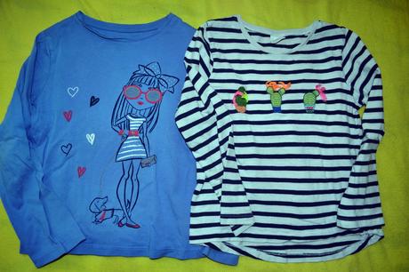 2x dívčí tričko 104-110, next, next,104