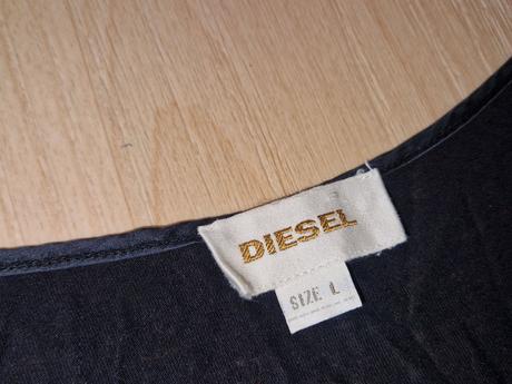 Šaty černé s páskem diesel, diesel,l