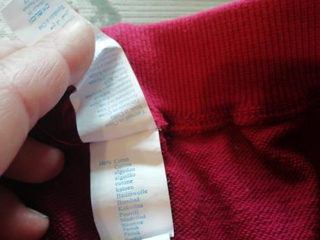 Hezké bavlněné tepláky 116-122-nové, 122