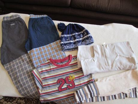 6 ks pěkné chlapecké oblečení vel. 122-128, á 18kč, 122–134