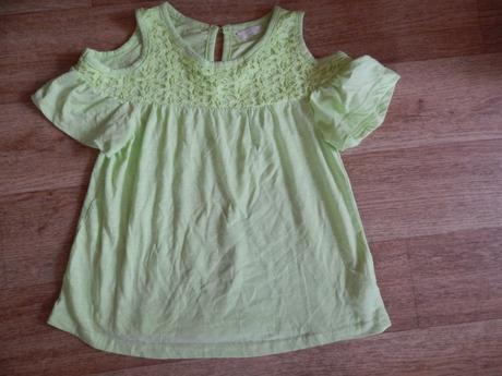 Dětská dívčí halenka s kraječkou, 116