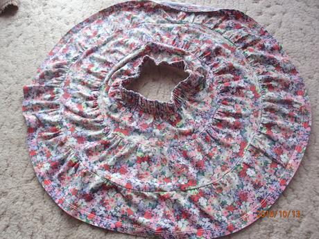 Kolová sukýnka s květy 98/110, glo-story,98