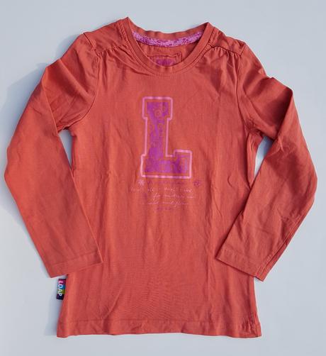 G268 dívčí triko s dlouhým rukávem loap 116-122, loap,116