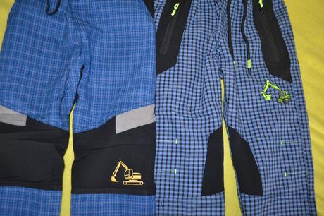 2x jarní  kalhoty v.98, kugo,98