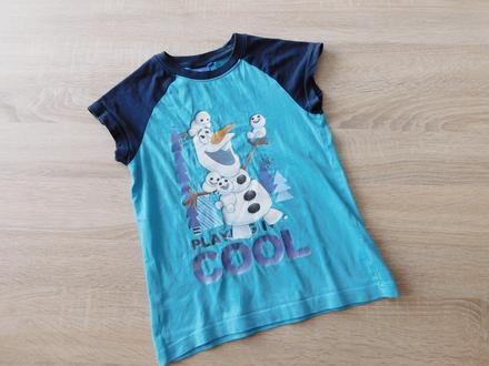 Tričko disney-olaf vel.110/116, disney,110