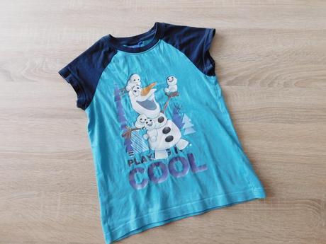 Tričko disney-olaf vel.110/116, disney,110