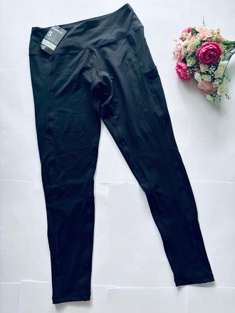 K4/ legíny černé s kapsičkou - v.s, primark,s