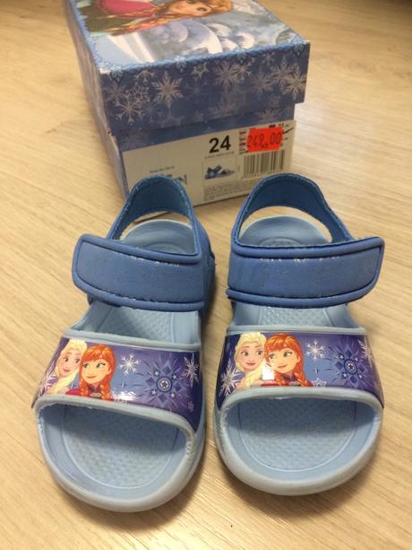 Sandálky pěnové frozen, disney,24