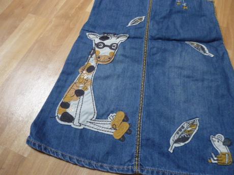 Riflové žirafové šaty vel. 4-5 next, next,110