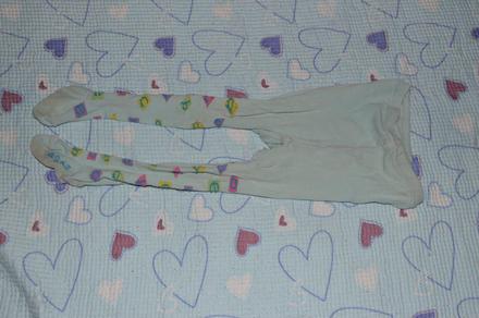 Bavlněné punčošky s písmenky, 86