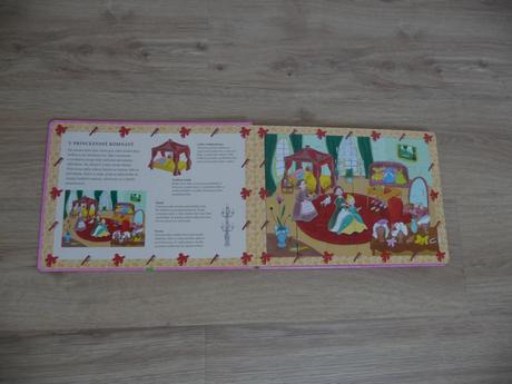 Moje knížka s puzzle princezny,
