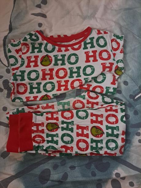 Vánoční pyžamo grinch, reserved,110