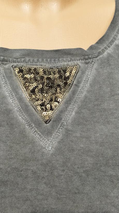 Tričko halenka maxi blue. - vel.46/48, 46