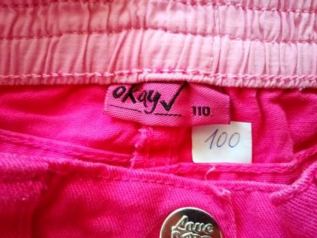 2 x kalhoty / rifle, reserved, okay, vel 110/116, c&a,116