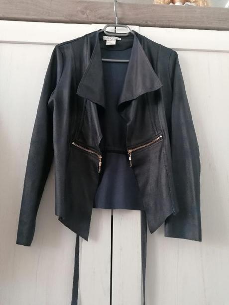 Koženková bunda, s